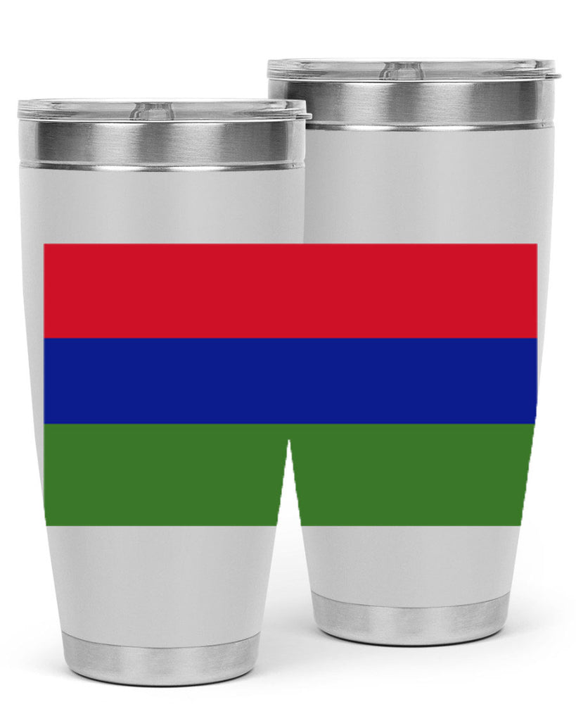 Gambia 135#- world flags- Tumbler
