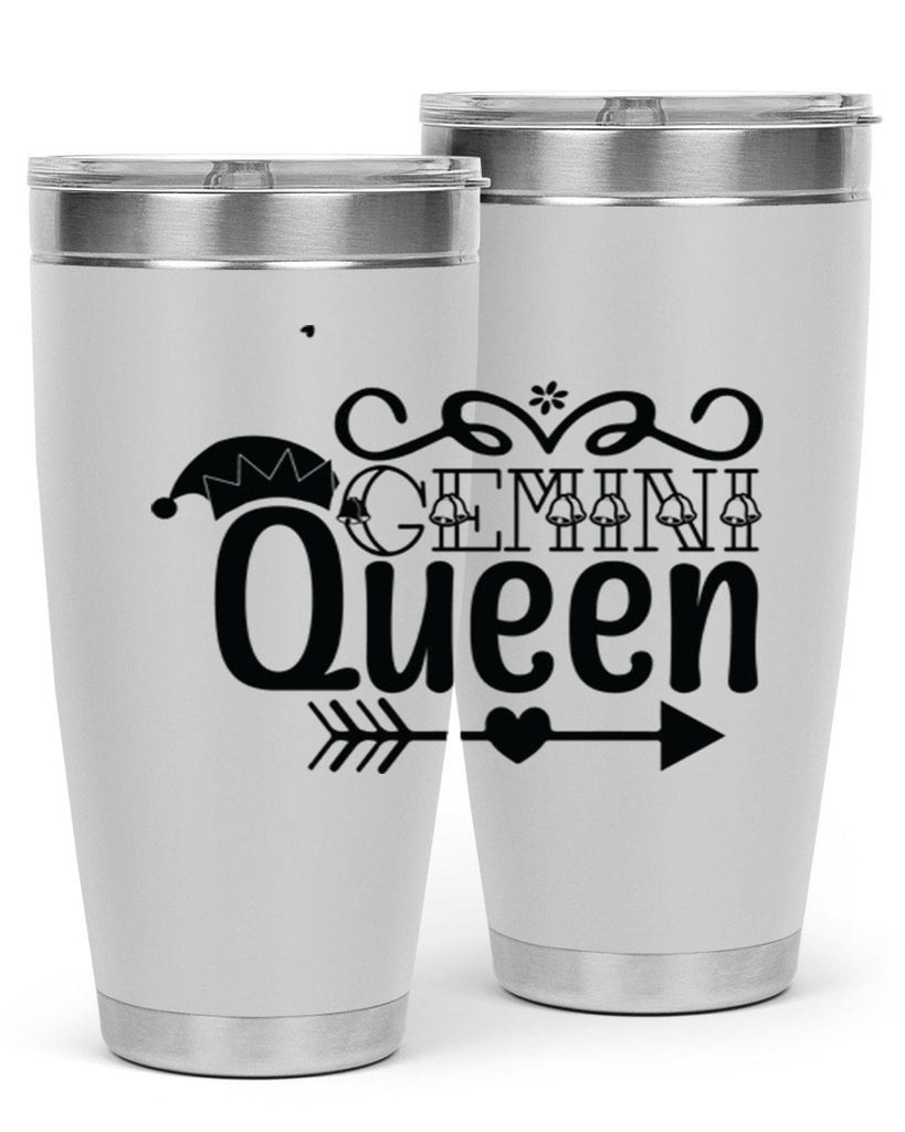 Gemini queen 230#- zodiac- Tumbler