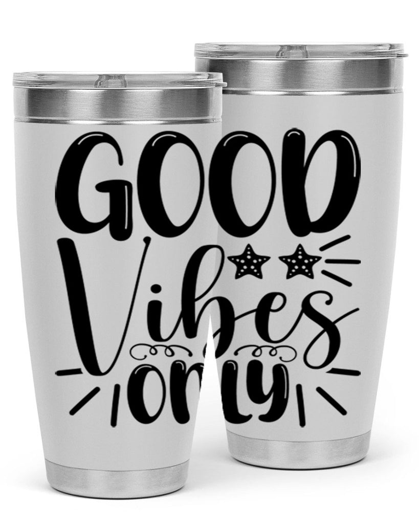 Good Vibes Only 197#- mermaid- Tumbler