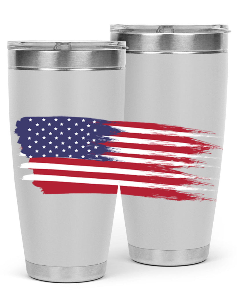 Grunge Flag 54#- Us Flags- Tumbler