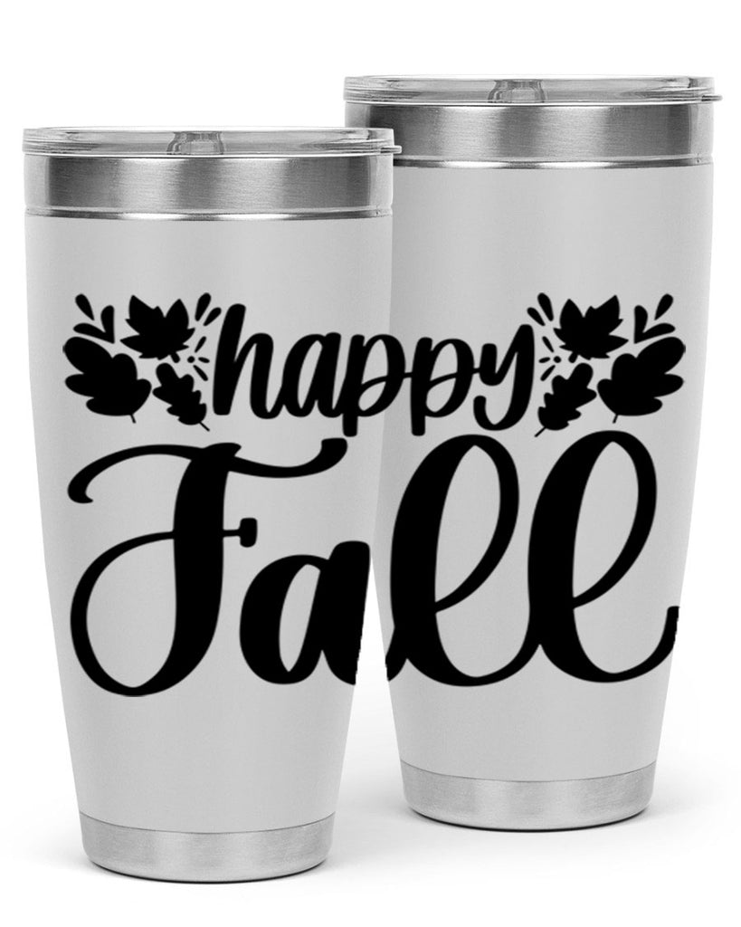 Happy Fall 489#- fall- Tumbler