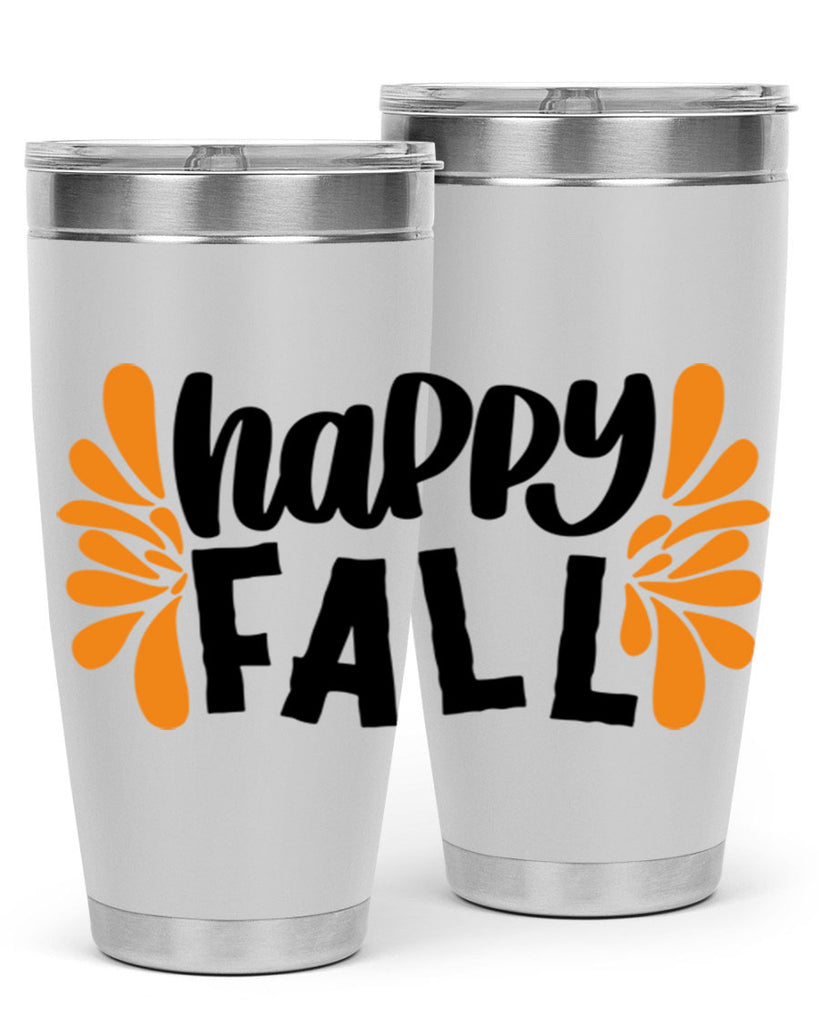 Happy Fall 491#- fall- Tumbler
