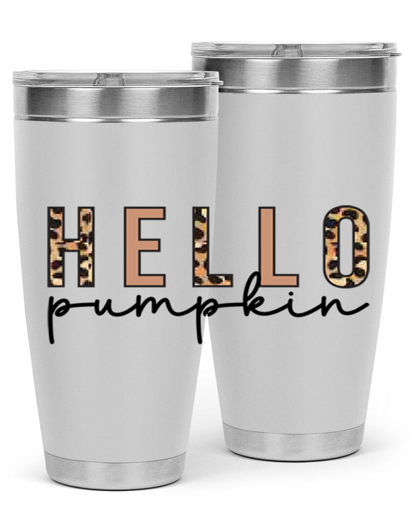 Hello Pumpkin Fall 291#- fall- Tumbler