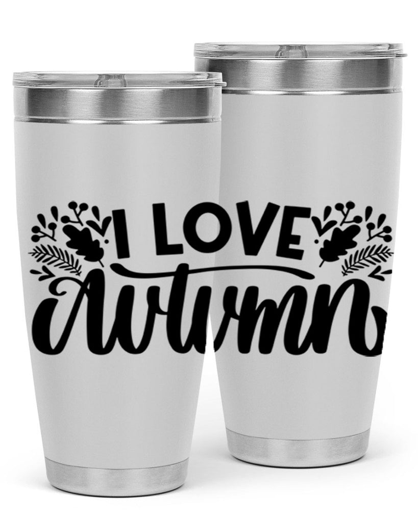 I Love Autumn 497#- fall- Tumbler