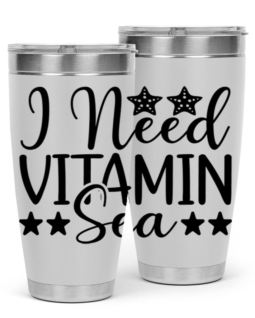 I Need Vitamin Sea 232#- mermaid- Tumbler