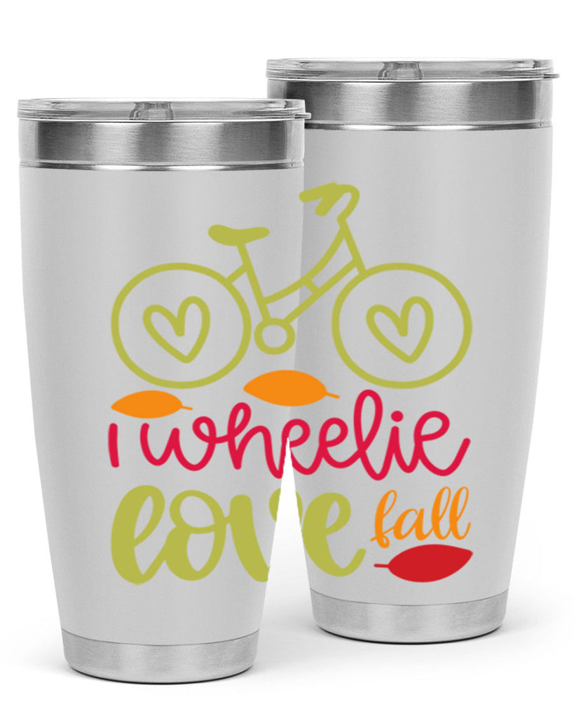 I Wheelie Love Fall 342#- fall- Tumbler