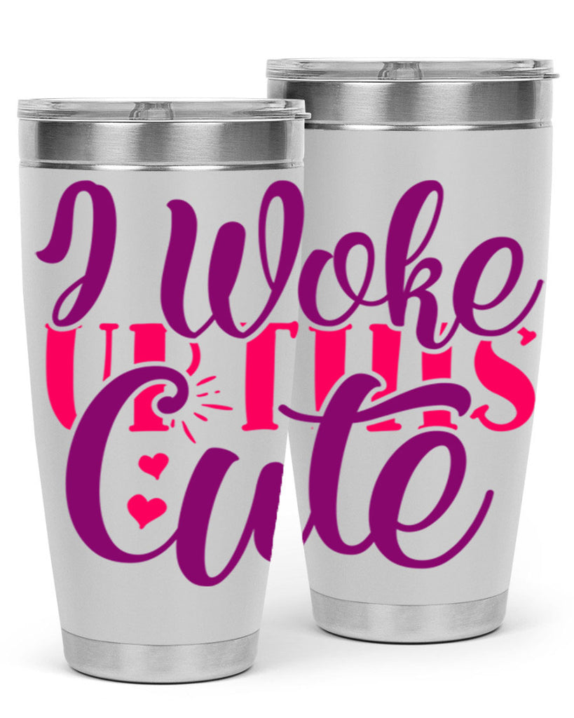 I Workup This Cute Style 243#- baby- tumbler