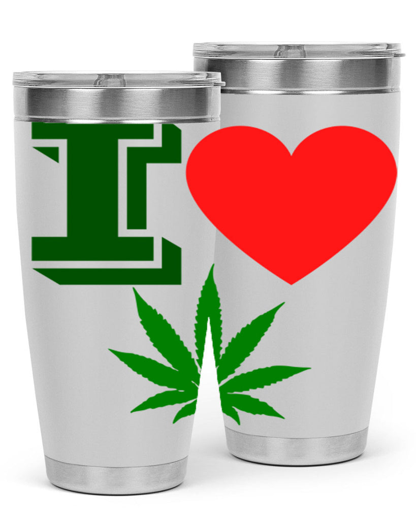 I love Cannabis 127#- marijuana- Tumbler