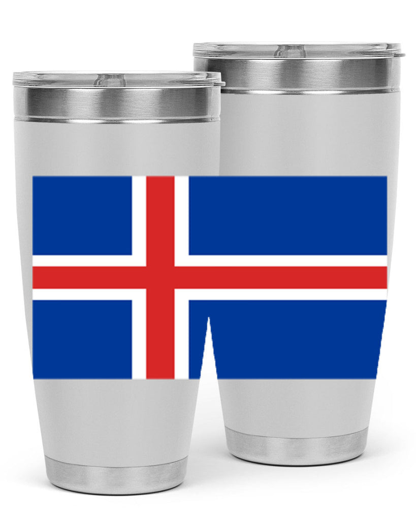 Iceland 122#- world flags- Tumbler