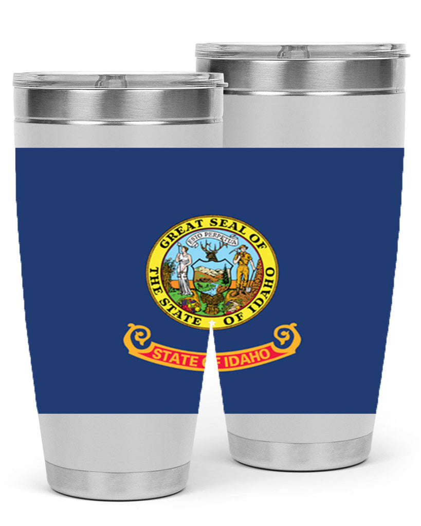 Idaho 40#- Us Flags- Tumbler