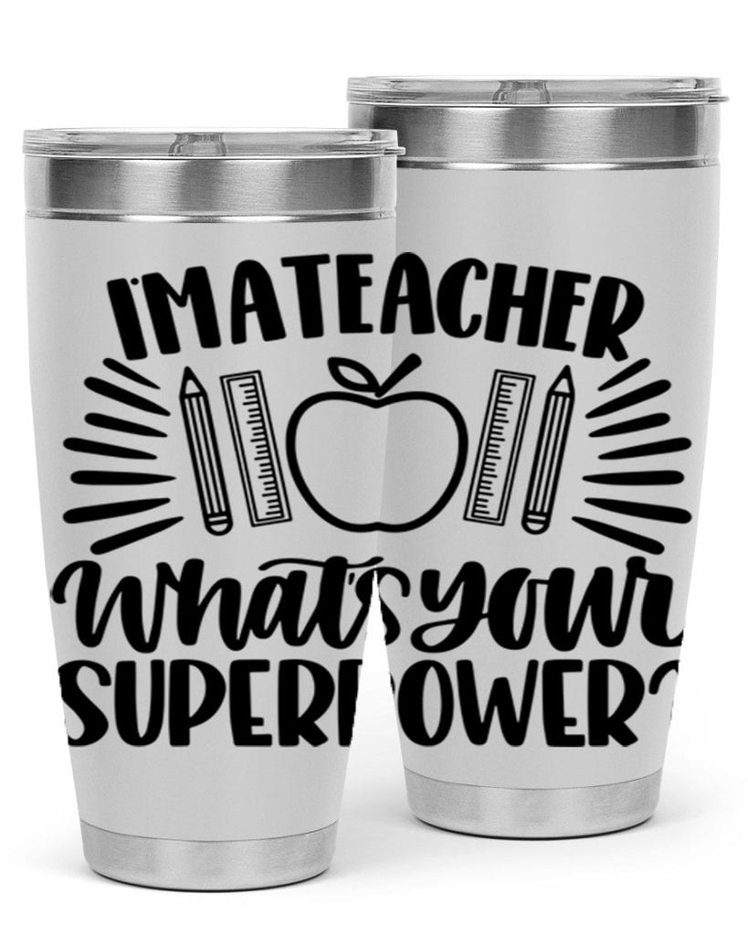 Im A Teacher Whats Your Style 72#- teacher- tumbler