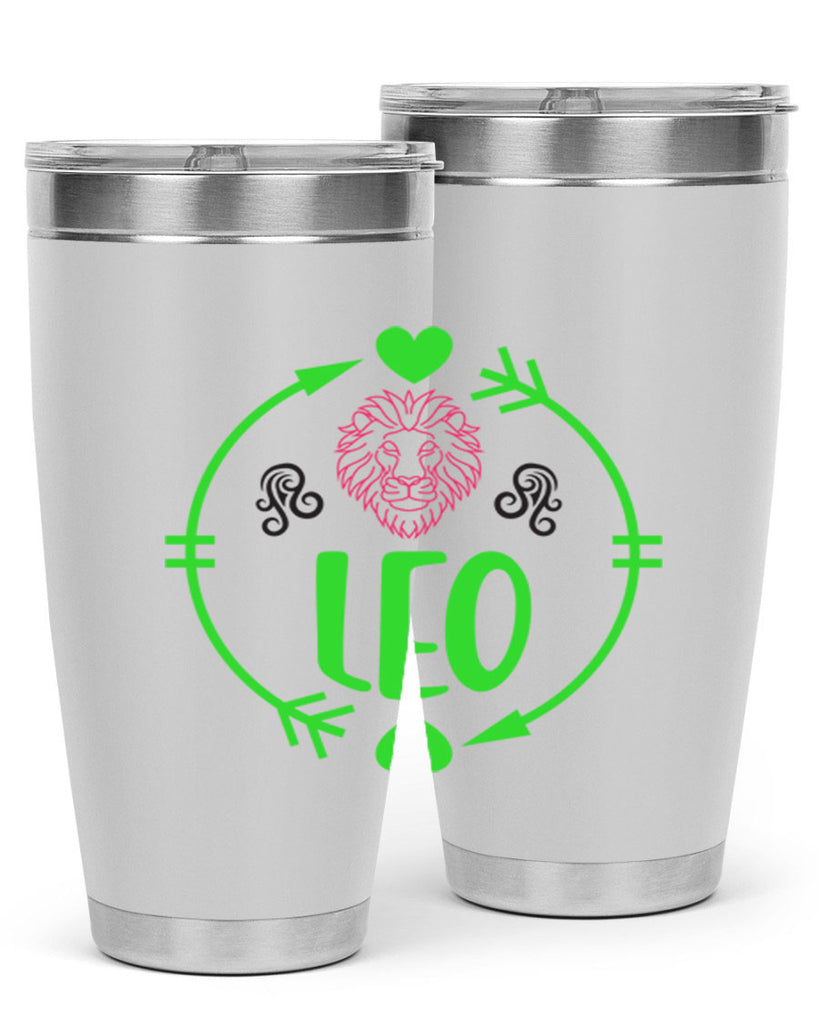 Leo 283#- zodiac- Tumbler