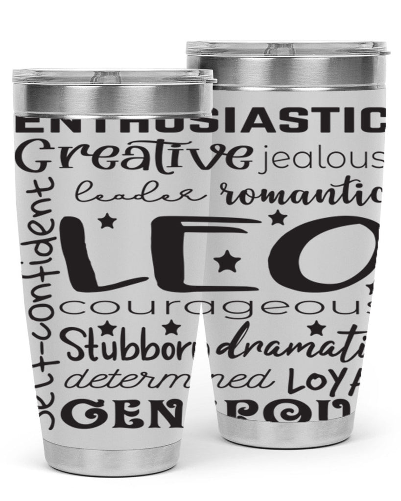 Leo 568#- zodiac- Tumbler