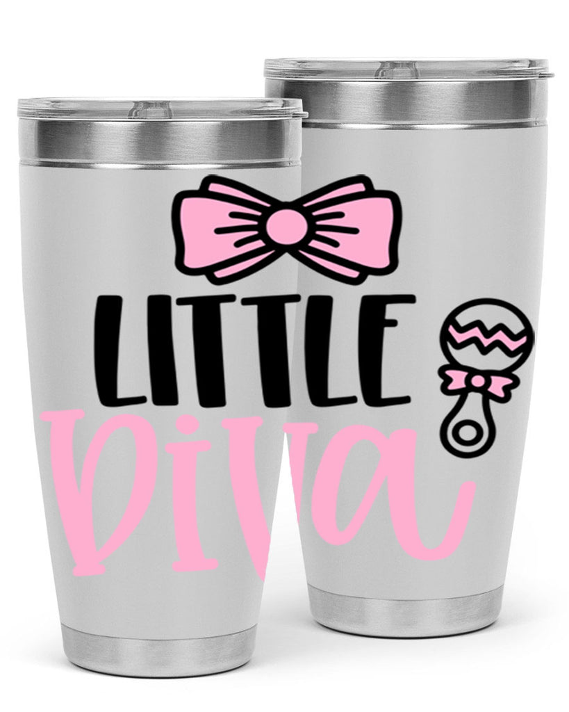 Little Diva Style 63#- baby- tumbler