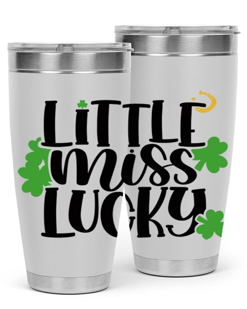 Little Miss Lucky Style 68#- St Patricks Day- Tumbler