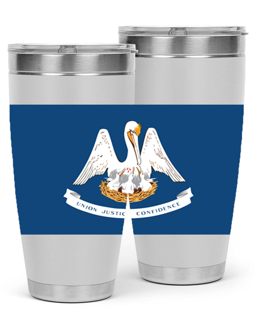 Louisiana 34#- Us Flags- Tumbler