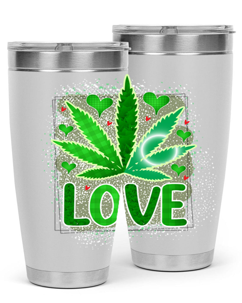 Love 188#- marijuana- Tumbler