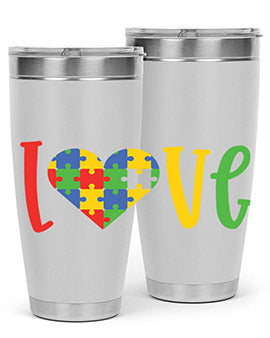 Love Style 30#- autism- Tumbler