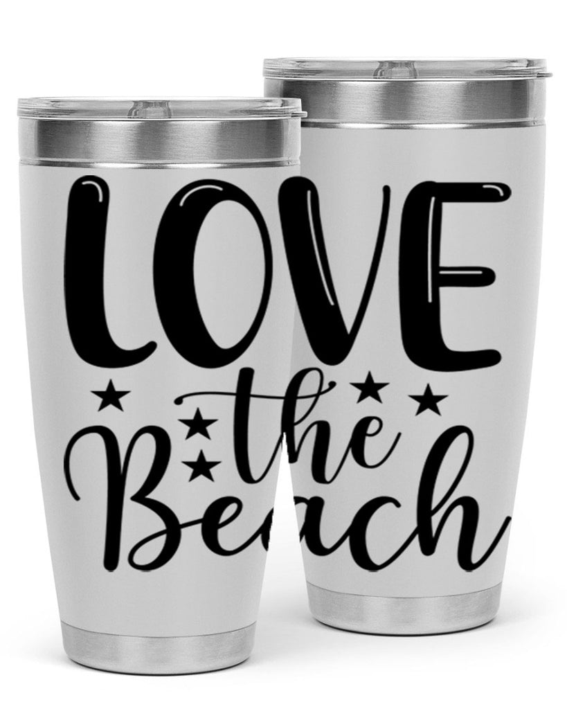 Love The Beach 305#- mermaid- Tumbler