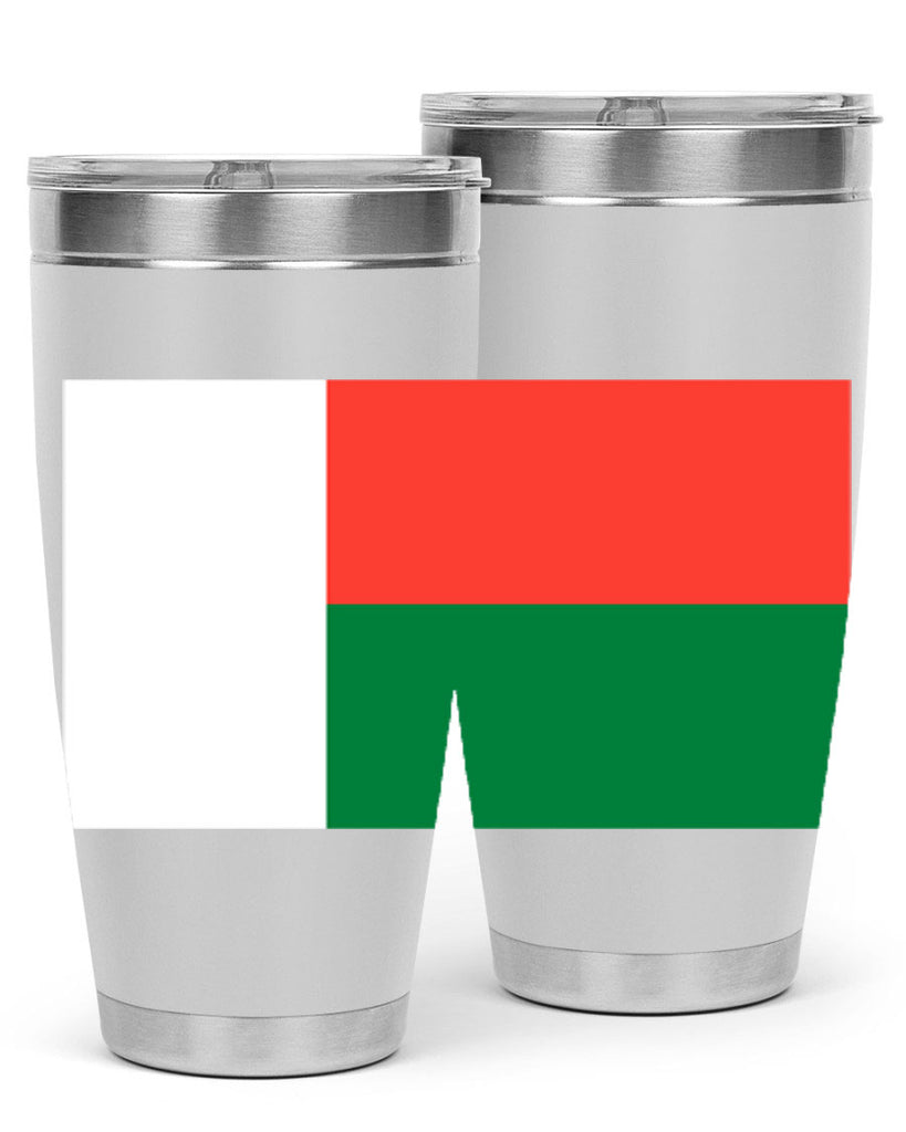 Madagascar 96#- world flags- Tumbler