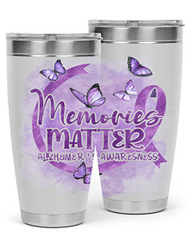 Memories Maer AlzheimerS Awareness 196#- alzheimers- Cotton Tank