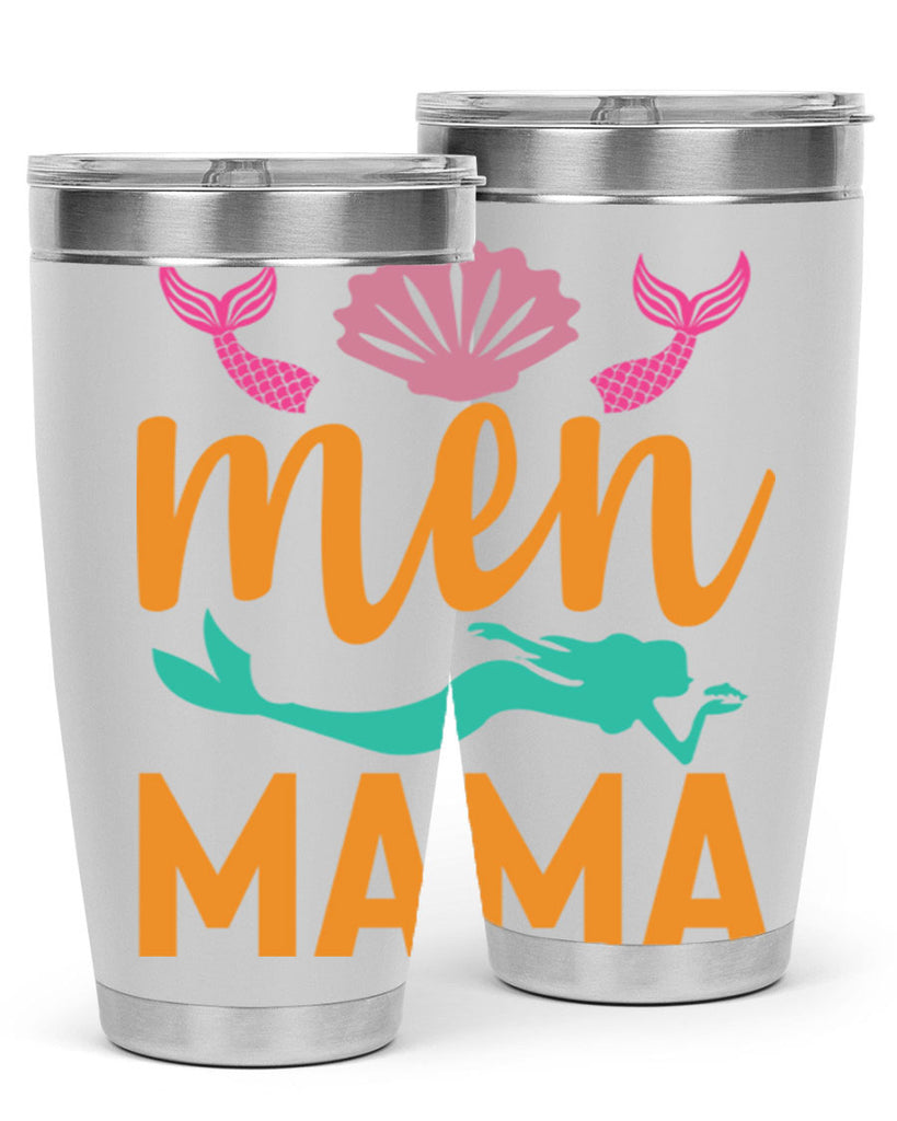 Men Mama Design 318#- mermaid- Tumbler