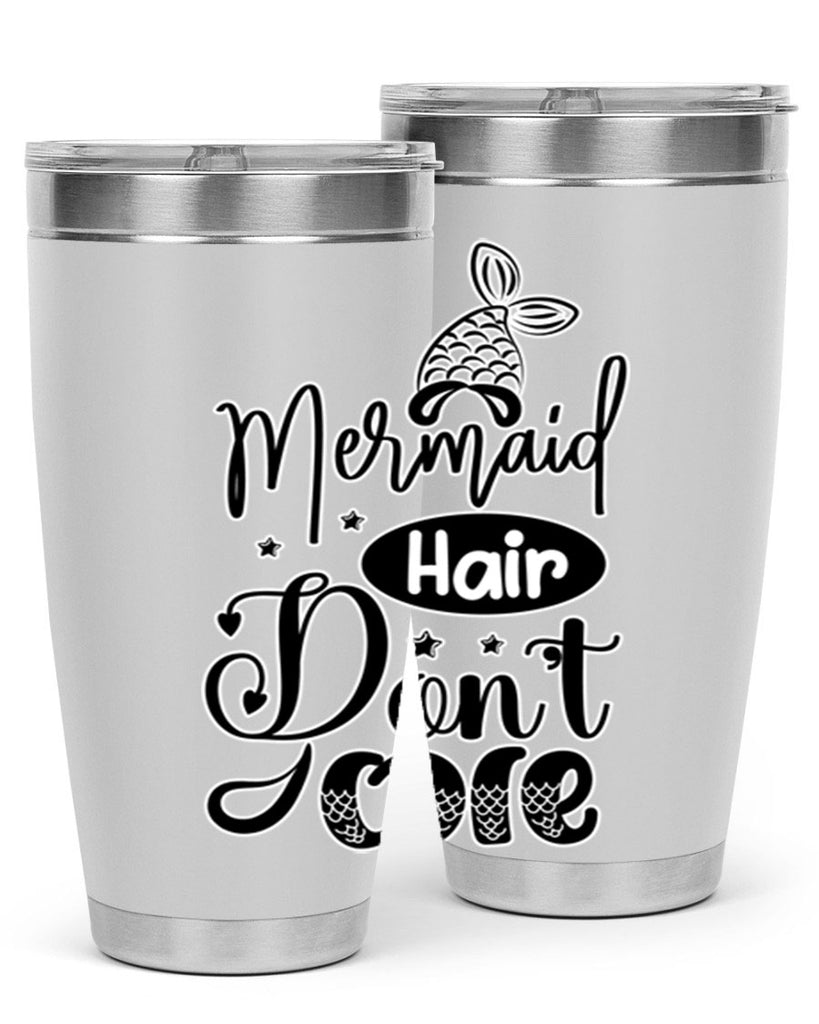 Mermaid Hair Dont Care 407#- mermaid- Tumbler