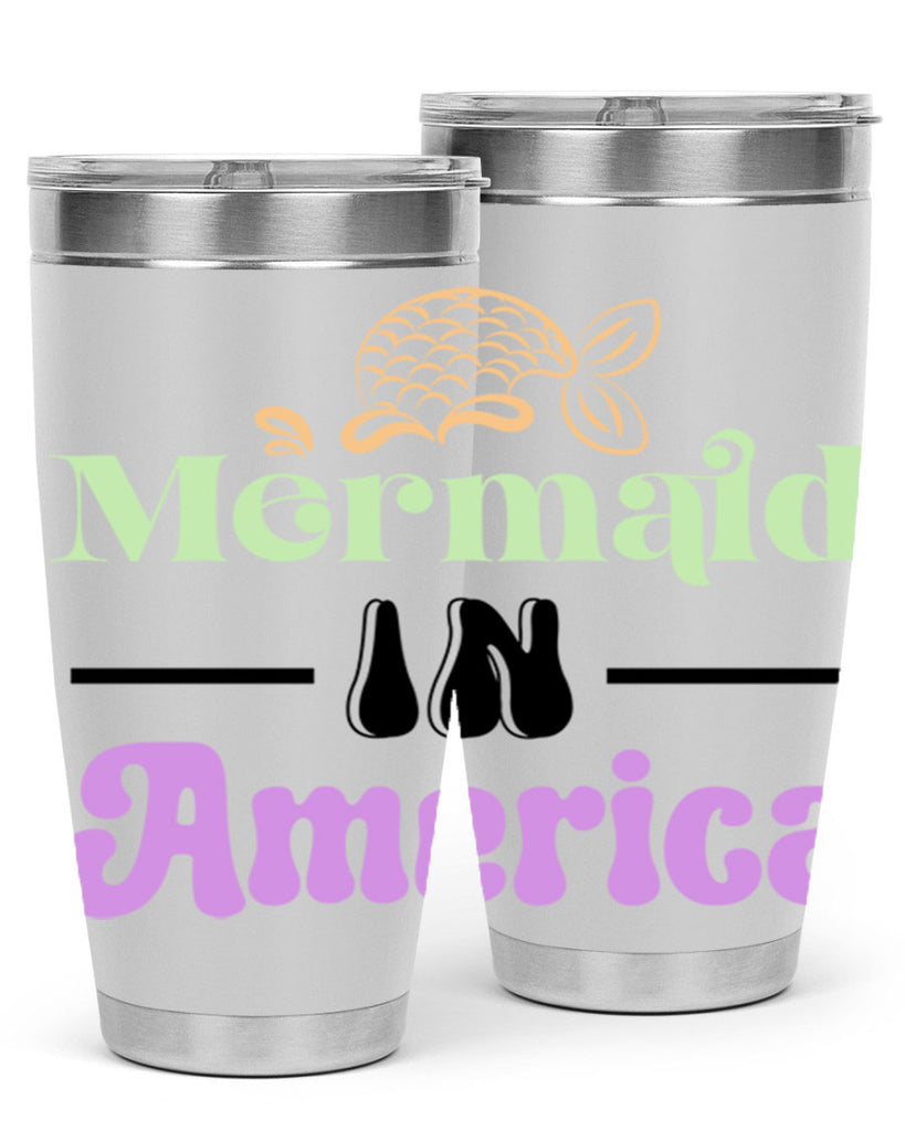 Mermaid In America 420#- mermaid- Tumbler