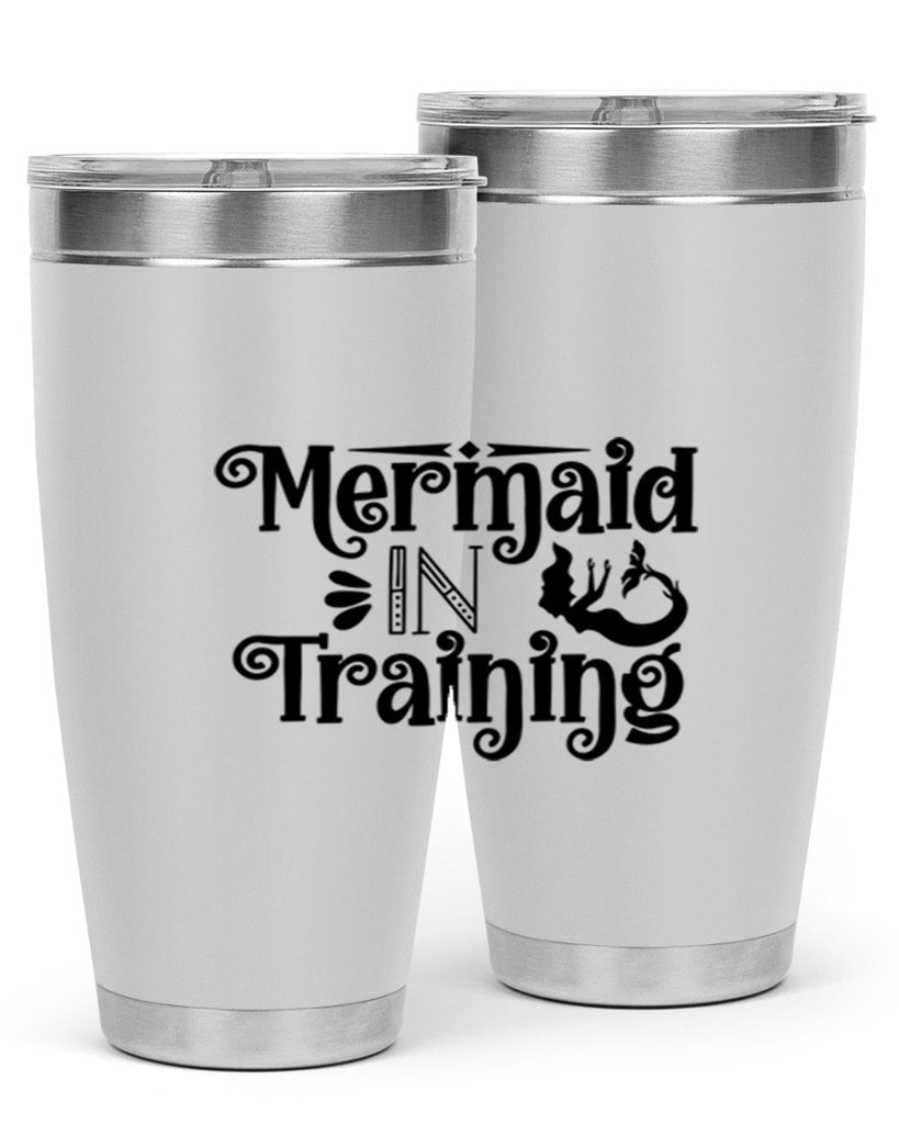 Mermaid In Training 364#- mermaid- Tumbler