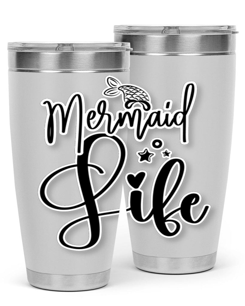 Mermaid Life 429#- mermaid- Tumbler