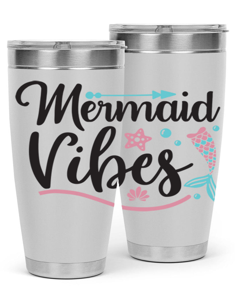 Mermaid Vibes 389#- mermaid- Tumbler