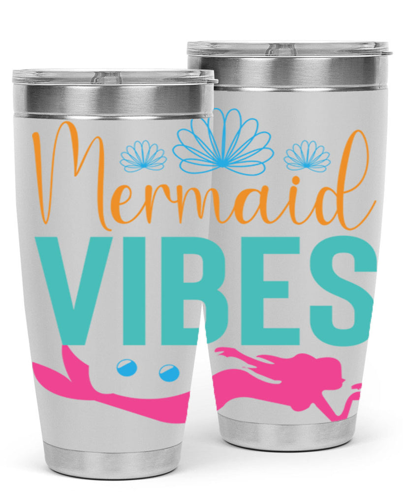 Mermaid Vibes Design 465#- mermaid- Tumbler