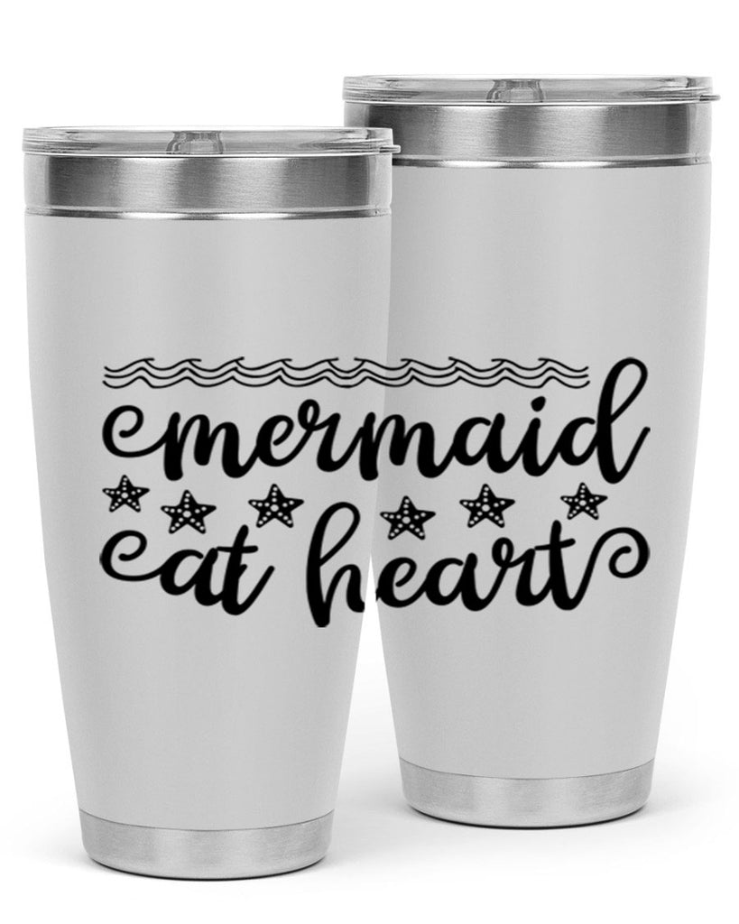 Mermaid at heart design 398#- mermaid- Tumbler