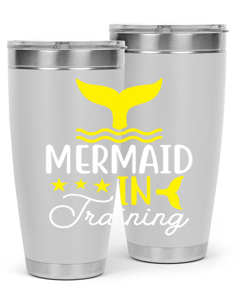 Mermaid in Training 361#- mermaid- Tumbler