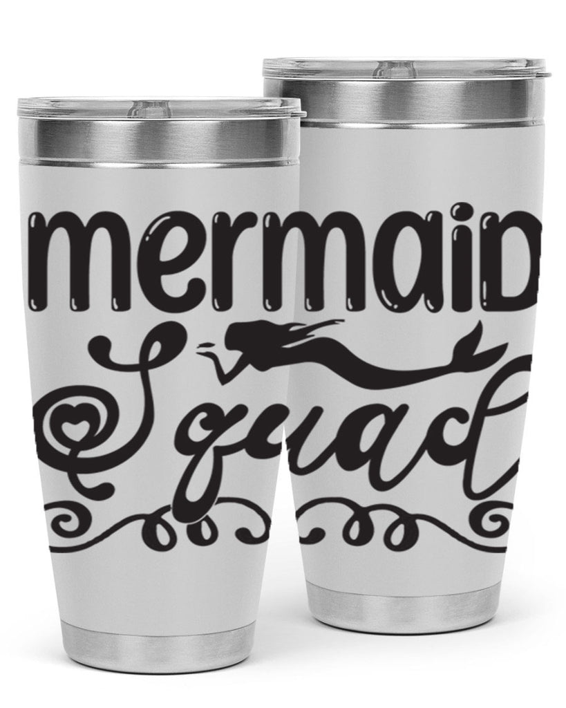 Mermaid squad 446#- mermaid- Tumbler