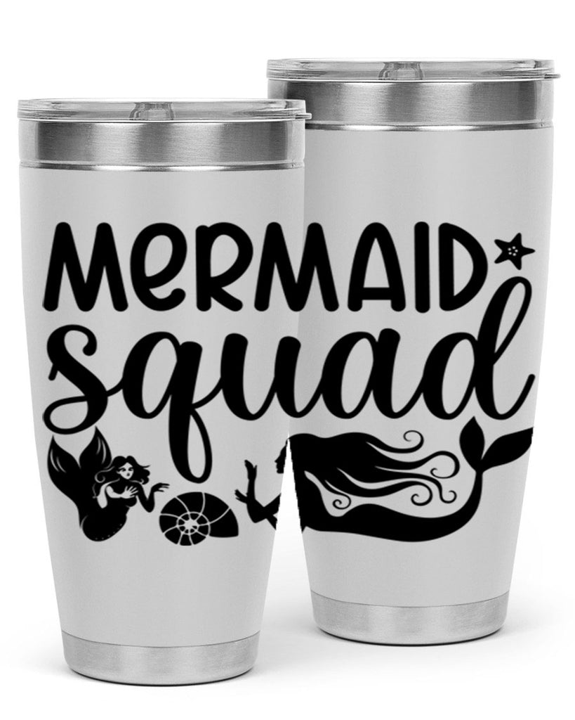 Mermaid squad 447#- mermaid- Tumbler