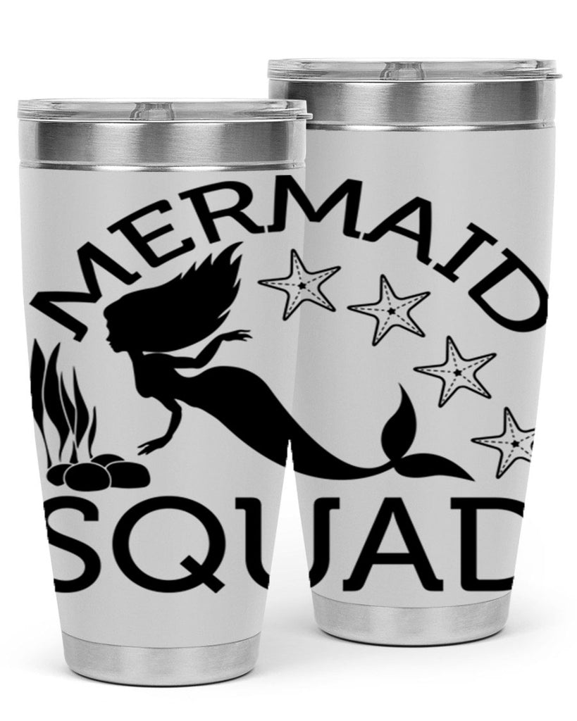 Mermaid squad 448#- mermaid- Tumbler