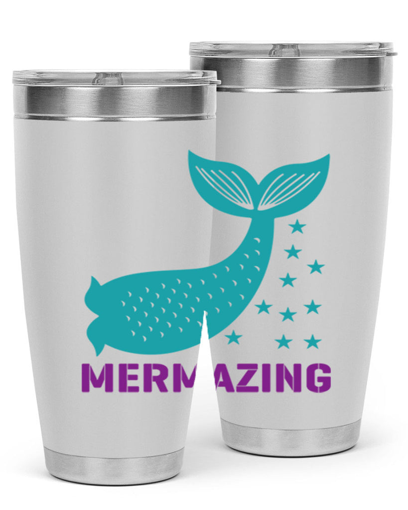 Mermazing 502#- mermaid- Tumbler