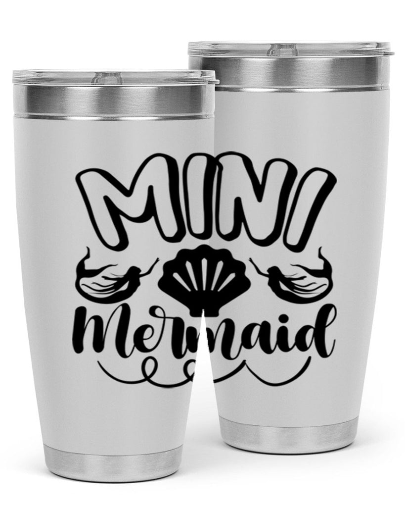 Mini mermaid 506#- mermaid- Tumbler