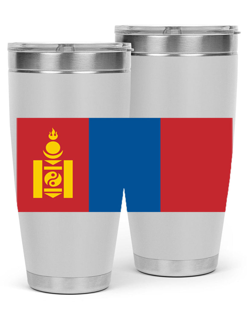 Mongolia 83#- world flags- Tumbler