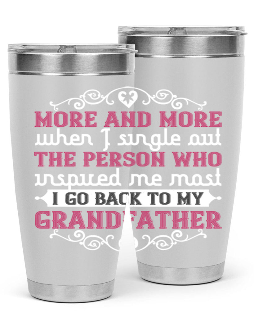 More and more 86#- grandpa - papa- Tumbler