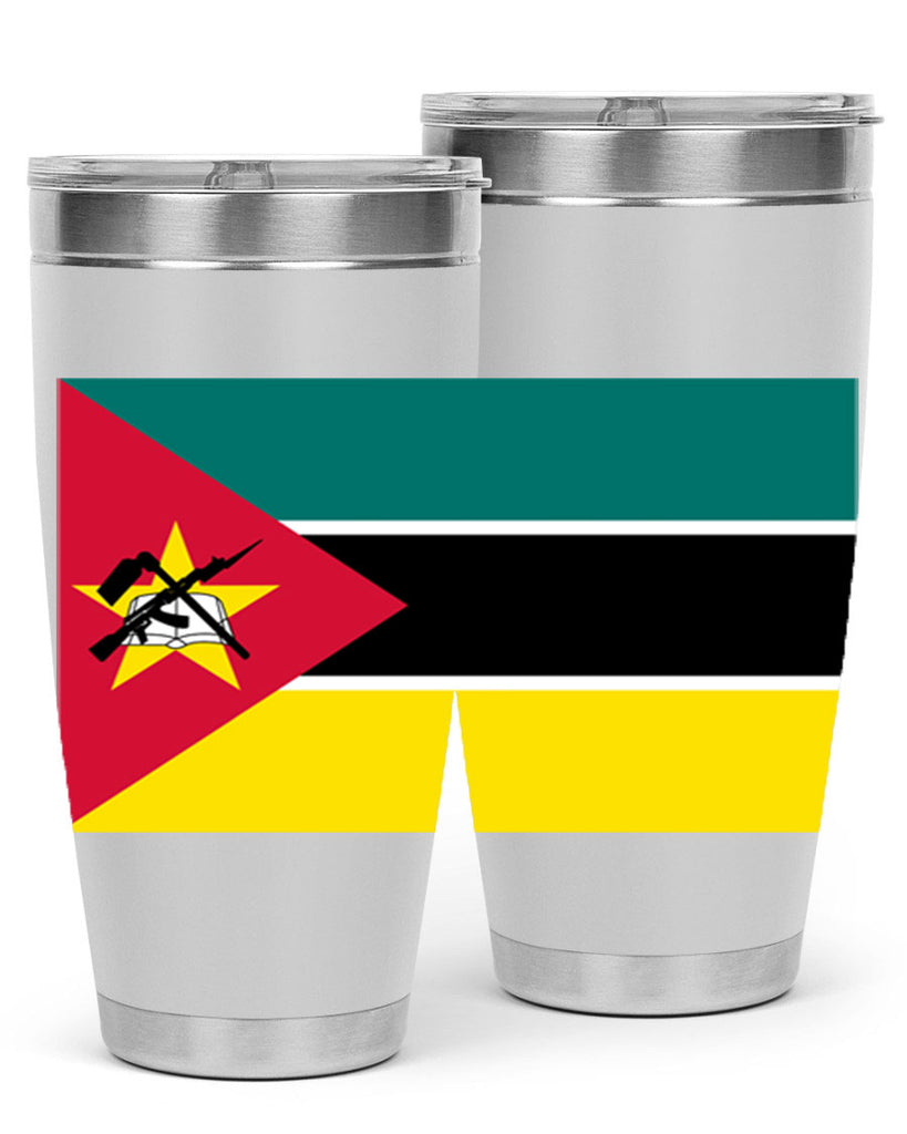 Mozambique 80#- world flags- Tumbler