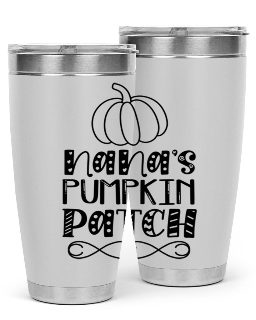 Nana s Pumpkin Patch 439#- fall- Tumbler