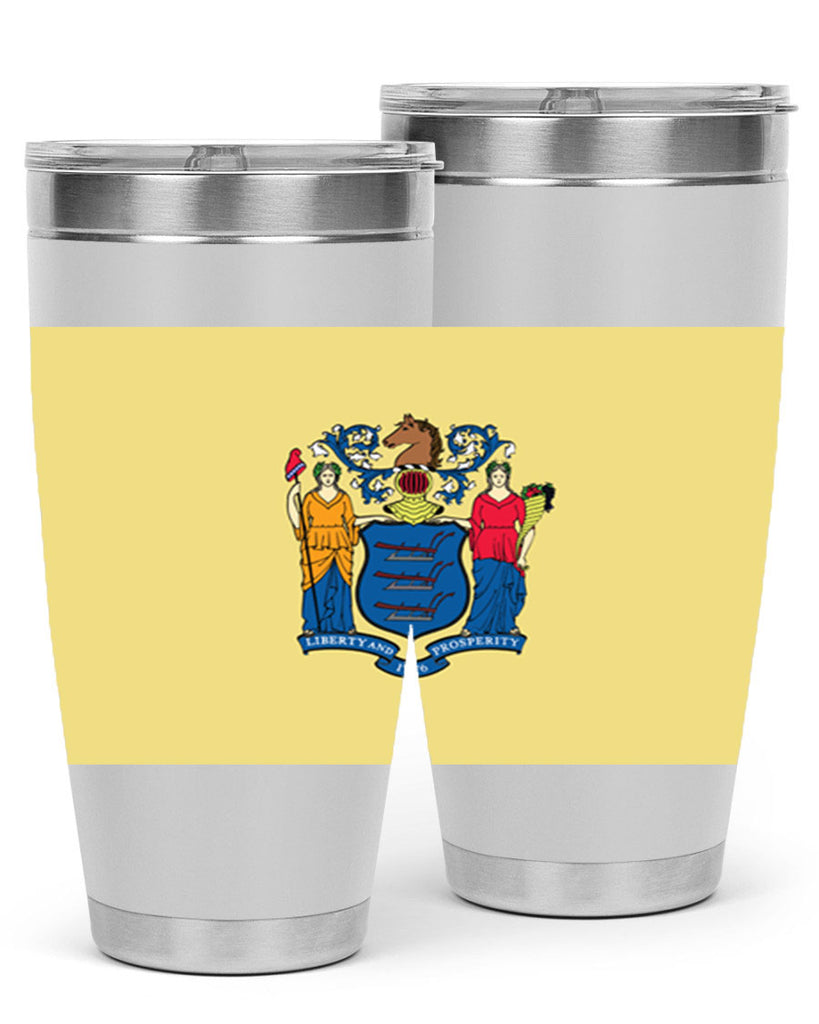 New Jersey 22#- Us Flags- Tumbler