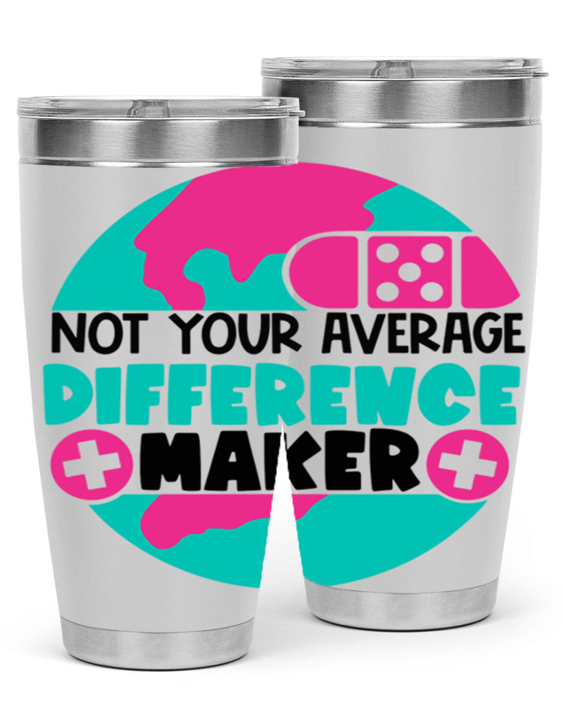 Not Your Averange Difference Maker Style Style 122#- nurse- tumbler