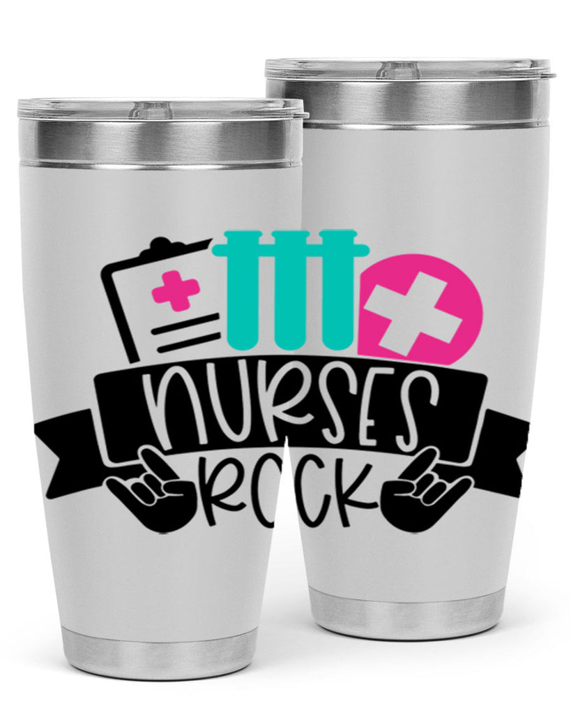 Nurses Rock Style Style 78#- nurse- tumbler