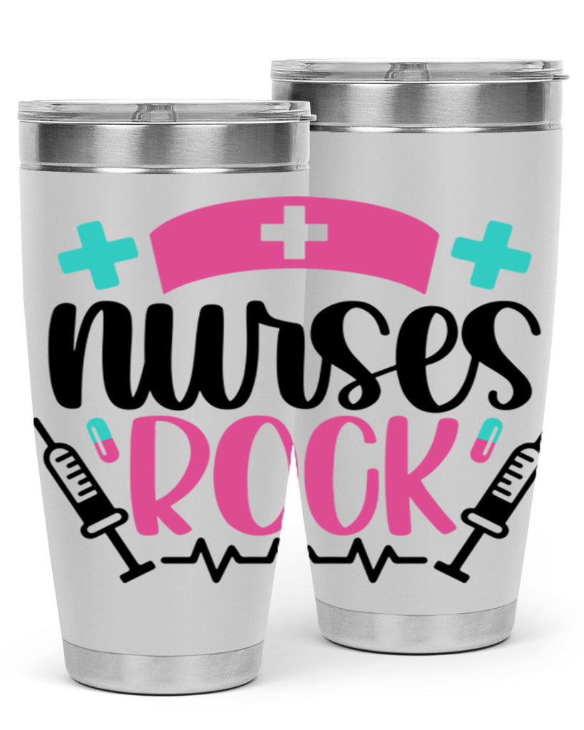 Nurses Rock Style Style 79#- nurse- tumbler