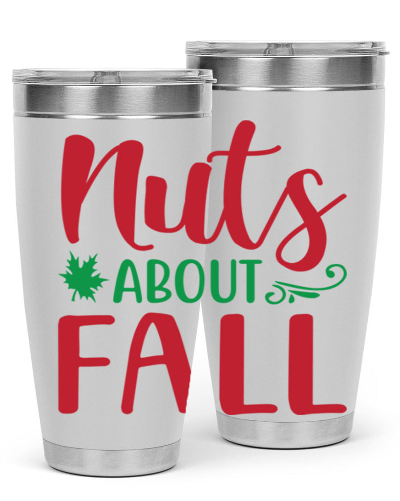 Nuts About Fall 443#- fall- Tumbler