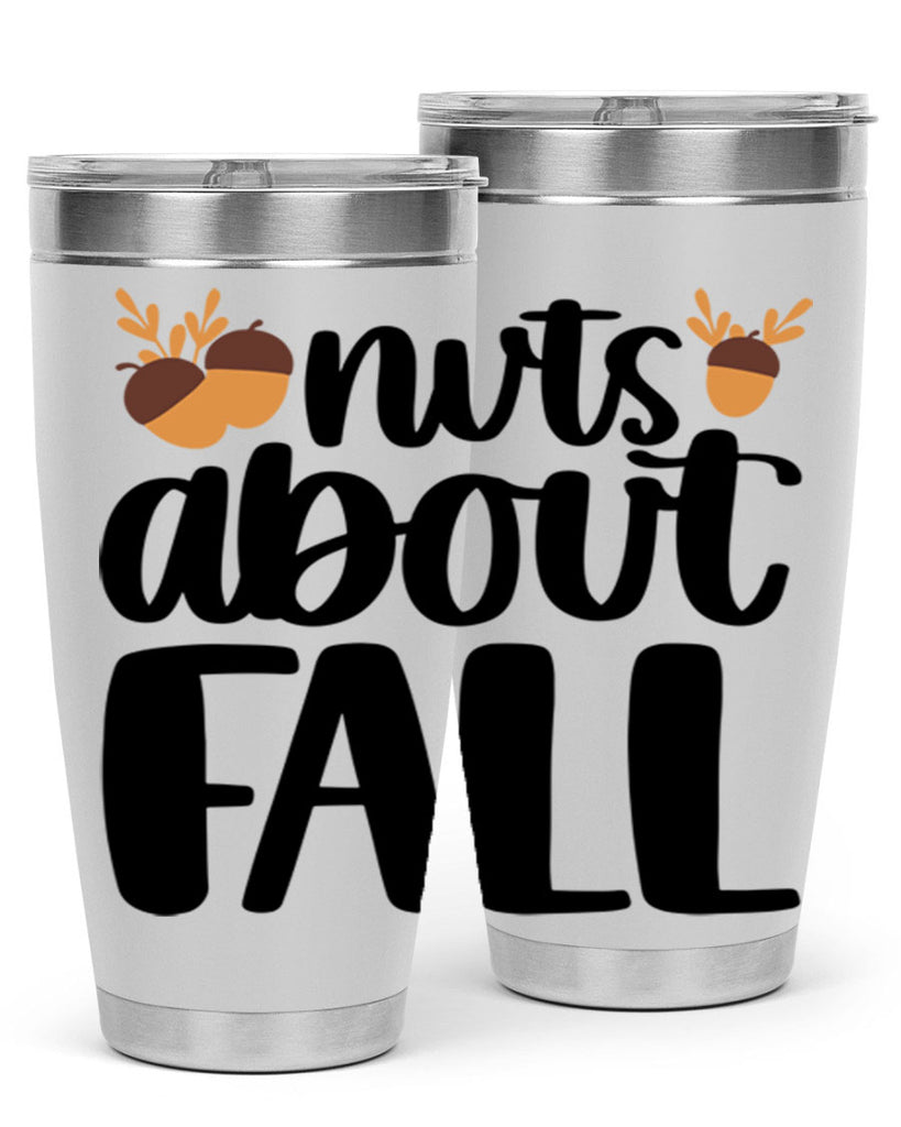 Nuts About Fall 503#- fall- Tumbler