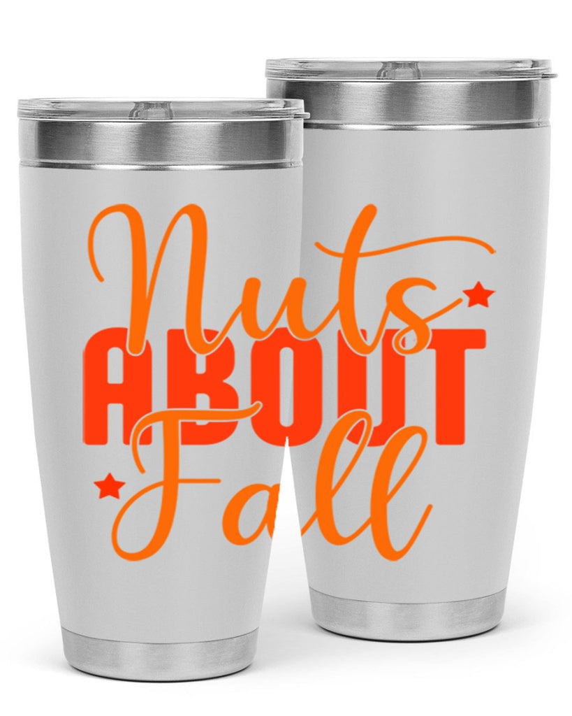 Nuts About Fall Design 444#- fall- Tumbler
